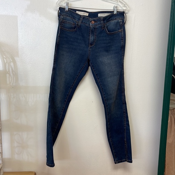 Pilcro and the Letterpress Mid Rise Skinny Jeans by Anthropologie - Picture 7 of 9